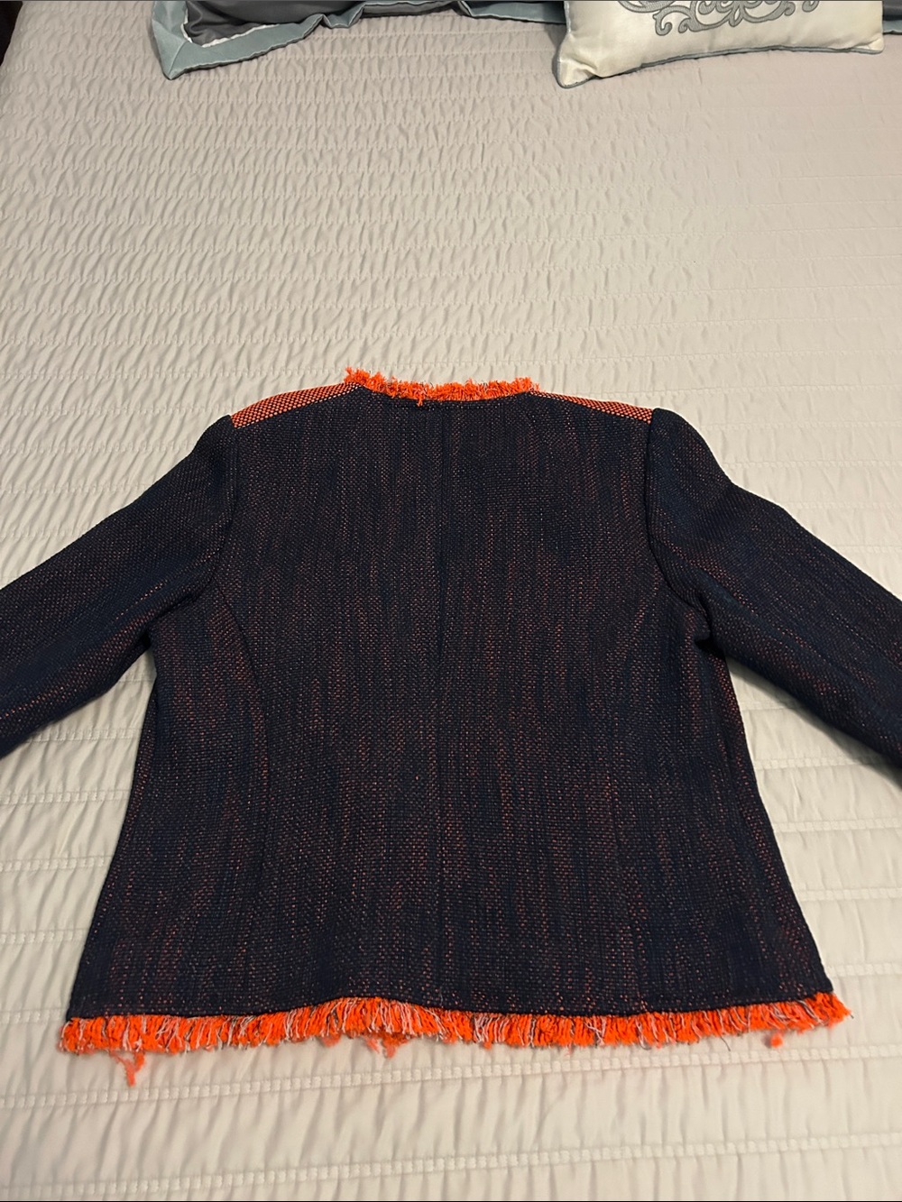 Trina Turk - 3/4 Sleeve Hook Front Jacket, Size 8 - Picture 7 of 11